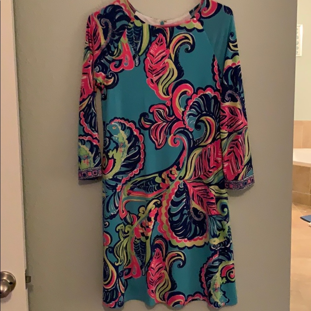 Lilly Pulitzer Three Quarter Sleeve Dress